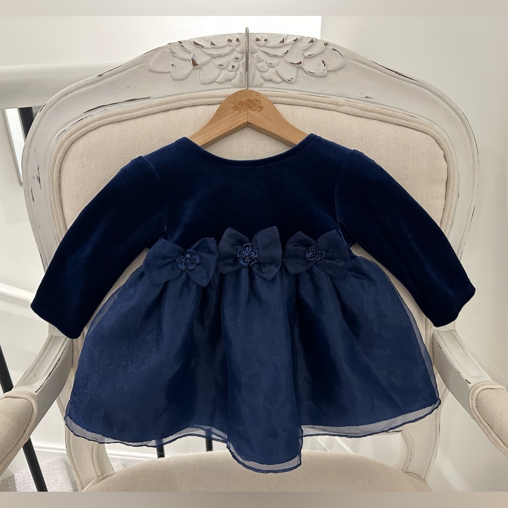 🐇 9 Mth Fancy Party Dress Vintage Sears Baby Mint Condition